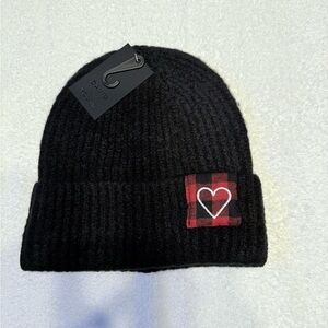 Black beanie hat